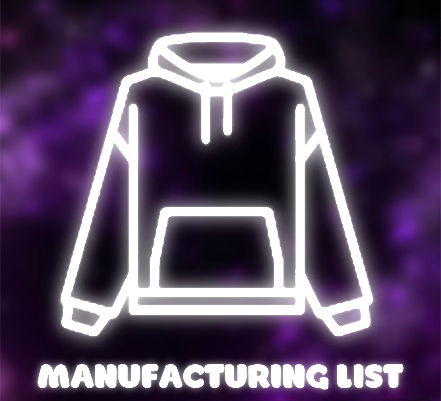 MANUFACTURING LIST